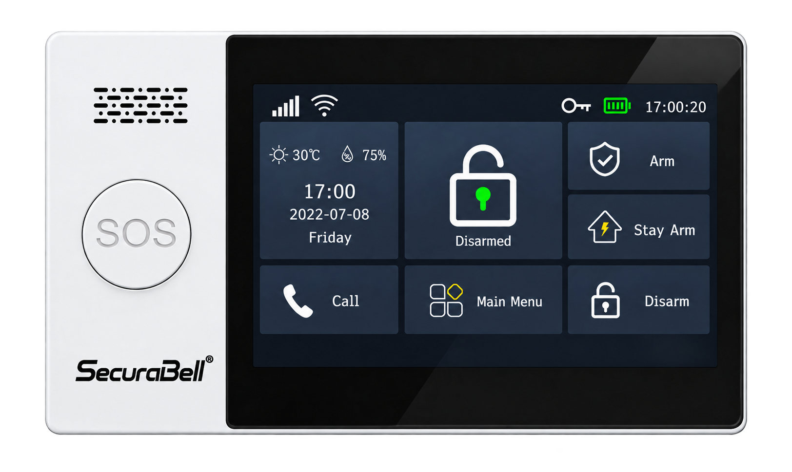 7 Inch Alarm Panel